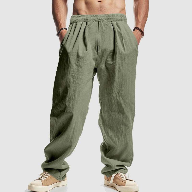 Holden - Men's Linen Blend Relaxed Drawstring Pants