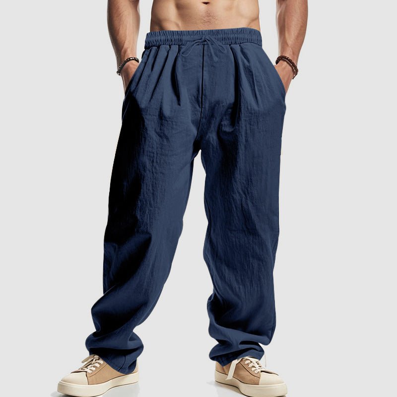 Holden - Men's Linen Blend Relaxed Drawstring Pants
