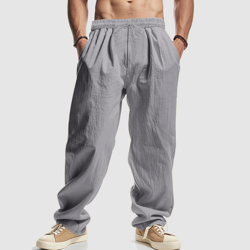 Holden - Men's Linen Blend Relaxed Drawstring Pants