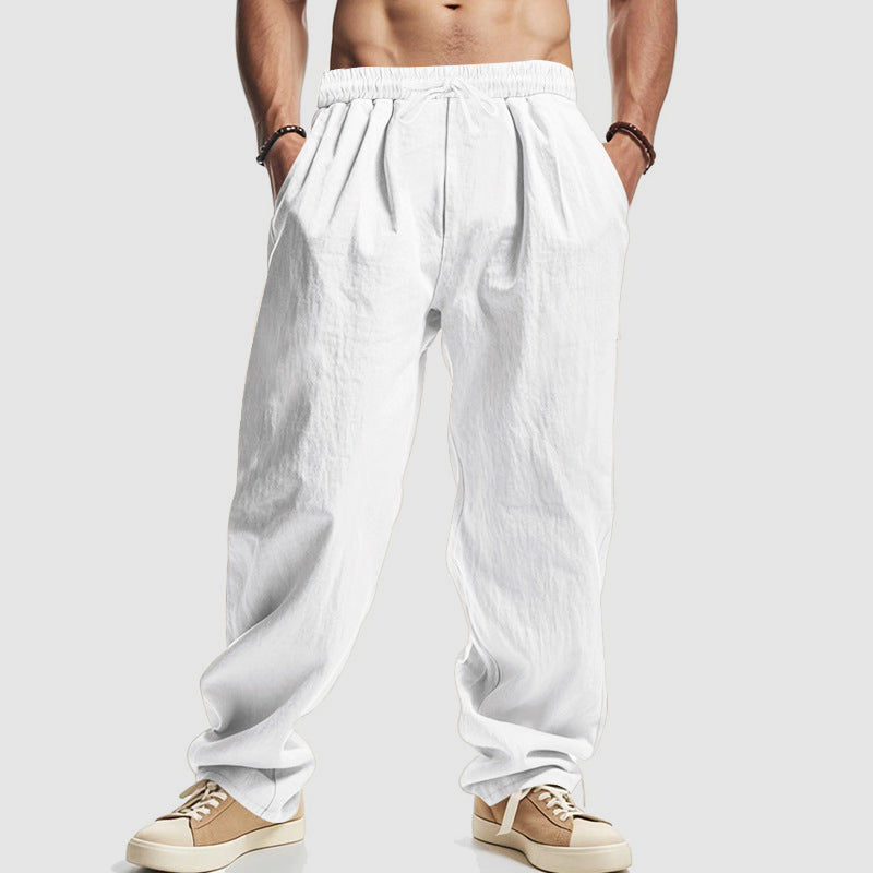 Holden - Men's Linen Blend Relaxed Drawstring Pants