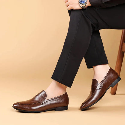 Imperial Handcrafted Leather Dress Loafers