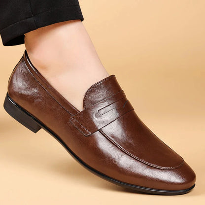 Imperial Handcrafted Leather Dress Loafers