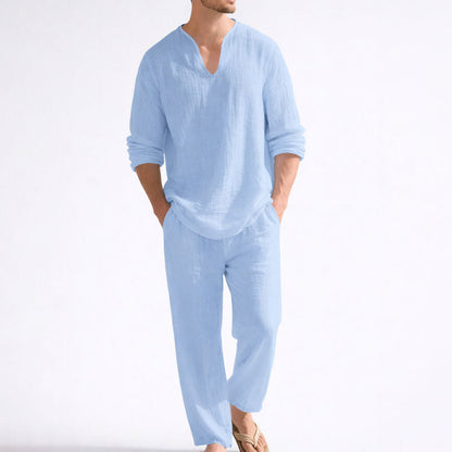 Felix Grant Relaxed Two Piece Linen Set