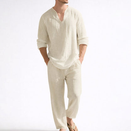 Felix Grant Relaxed Two Piece Linen Set