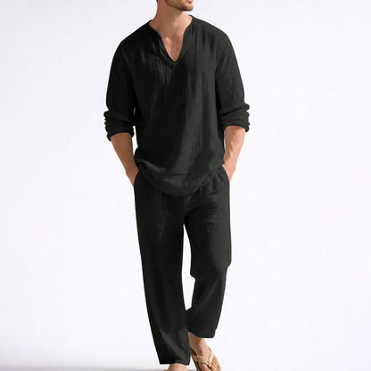 Felix Grant Relaxed Two Piece Linen Set