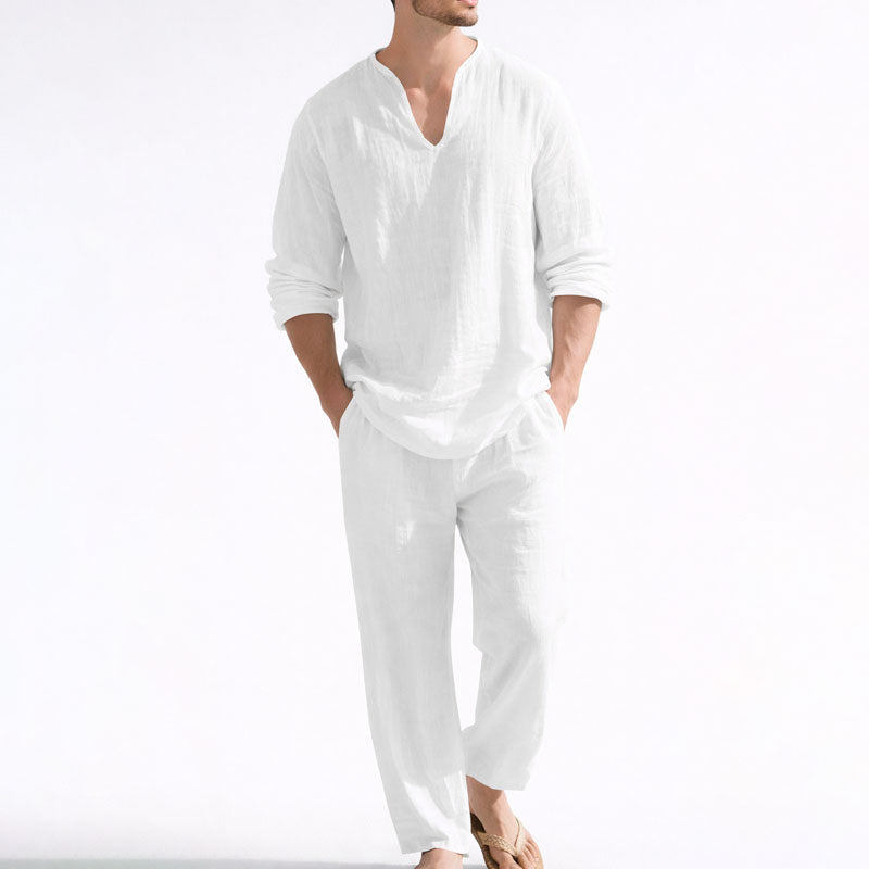 Felix Grant Relaxed Two Piece Linen Set