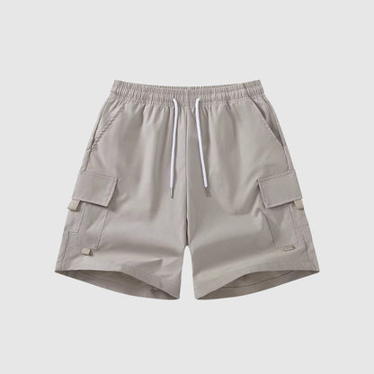Jason - Men's Drawstring Utility Cargo Shorts