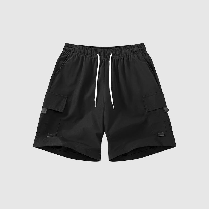 Jason - Men's Drawstring Utility Cargo Shorts