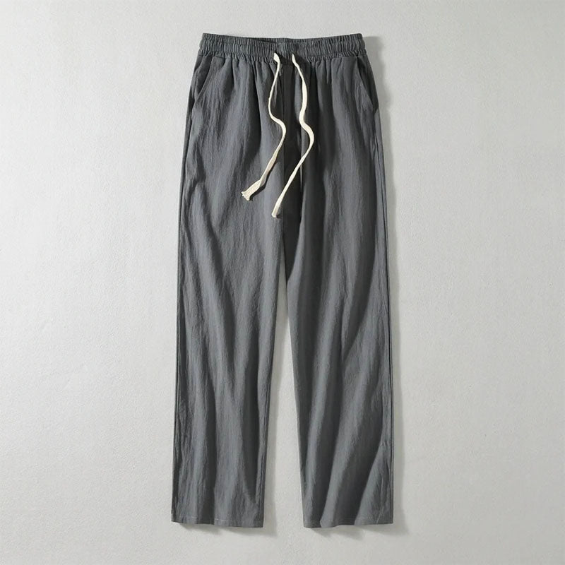 Jonas - Men's Drawstring Straight-Leg Pants