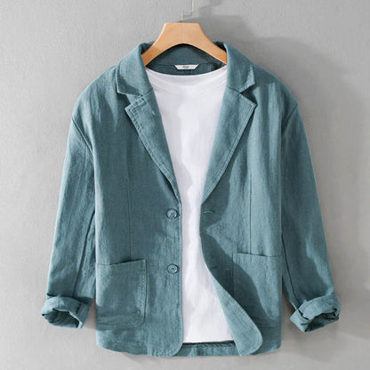 Keaton - Men's Linen Casual Tailored Blazer