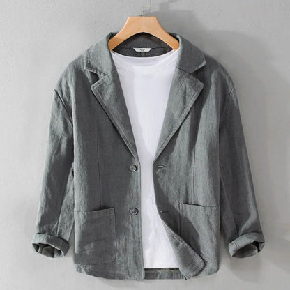 Keaton - Men's Linen Casual Tailored Blazer