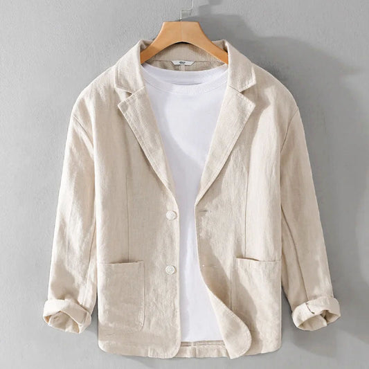 Keaton - Men's Linen Casual Tailored Blazer