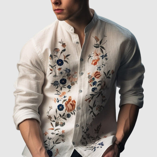 L’Eleganza Fiorita Shirt by Roberto Russo