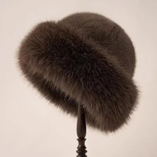 La Magia Faux Fur Hat by Giuliana