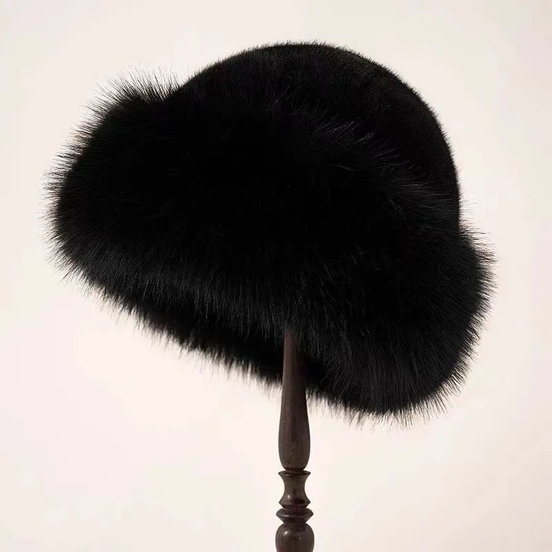 La Magia Faux Fur Hat by Giuliana