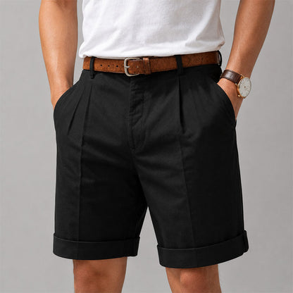 Lance - Men's Tailored Cuffed Shorts