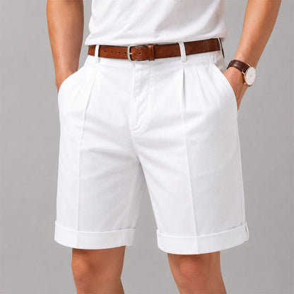 Lance - Men's Tailored Cuffed Shorts
