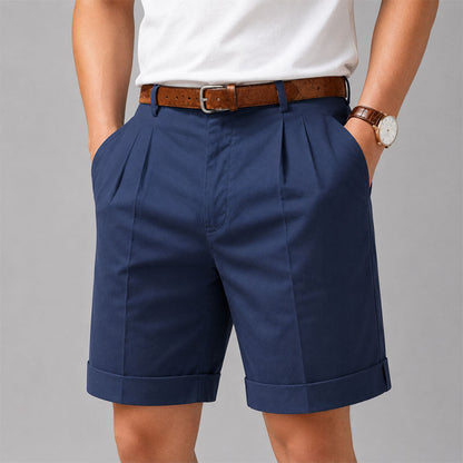 Lance - Men's Tailored Cuffed Shorts