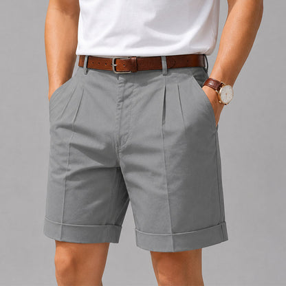 Lance - Men's Tailored Cuffed Shorts