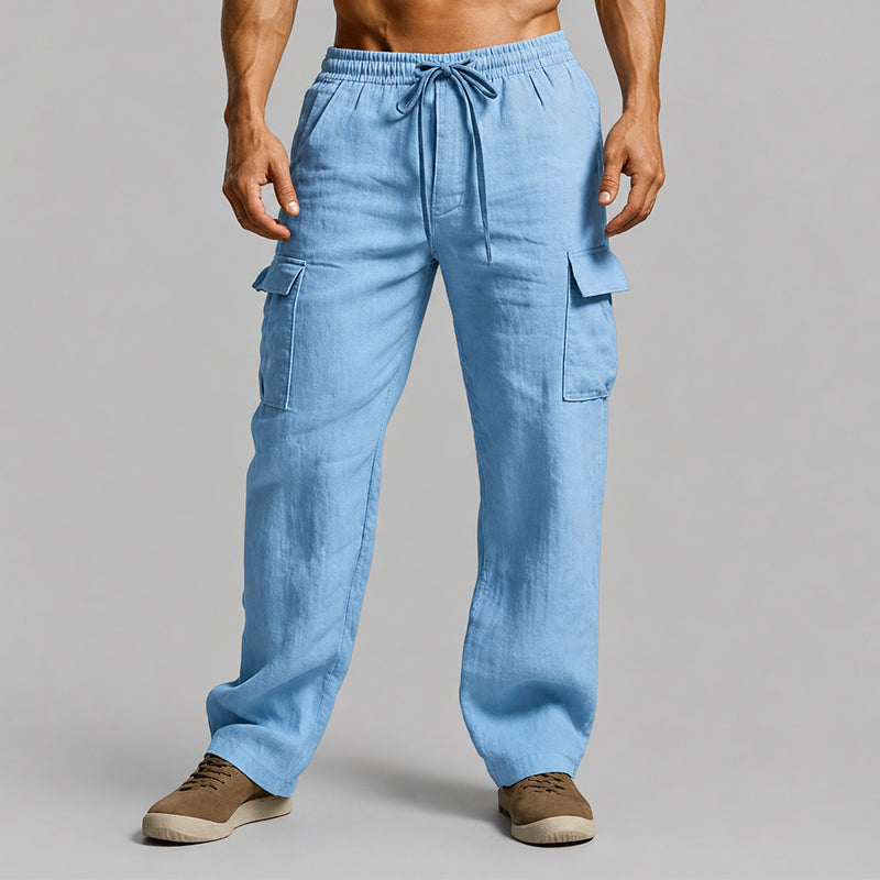 Landon - Men's Relaxed Fit Cargo Lounge Pants