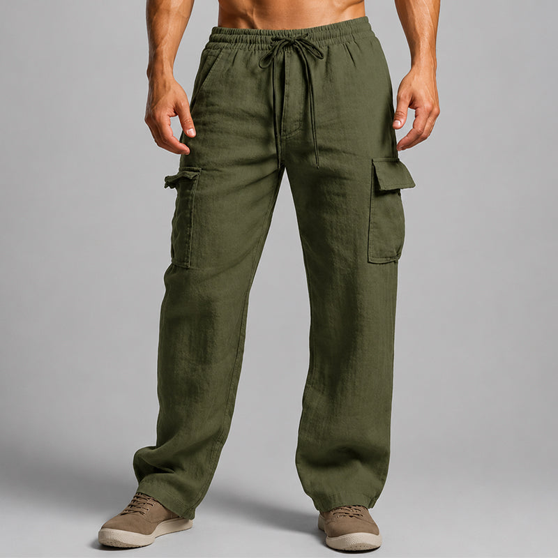 Landon - Men's Relaxed Fit Cargo Lounge Pants