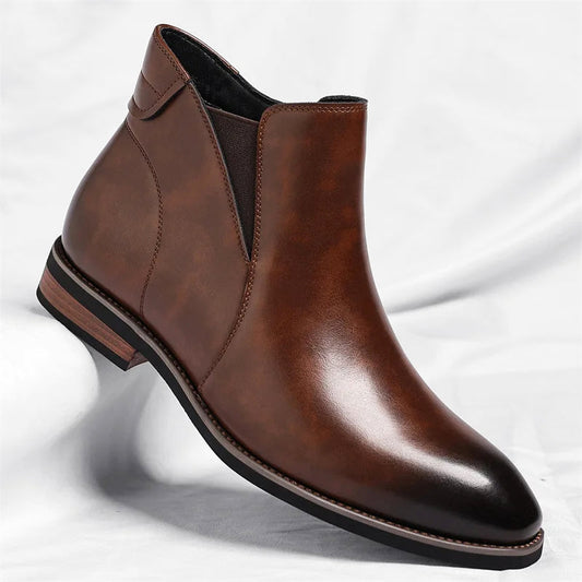 Lorenzo Vitali Classic Chelsea-Style Boots
