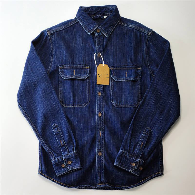 Lorenzo Vitali Classic Denim Shirt