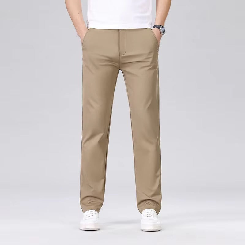 Lorenzo Vitali Clean Cut Casual Chino Pants