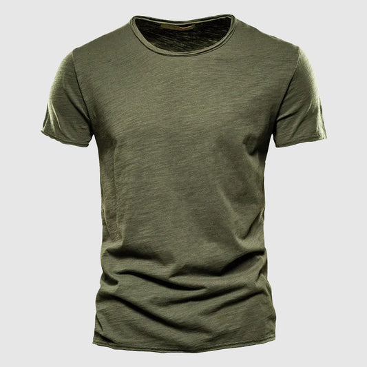 Lorenzo Vitali Cotton Crew Neck T-Shirt