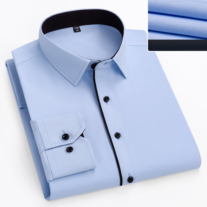Lorenzo Vitali Dress Shirt with Contrast Details