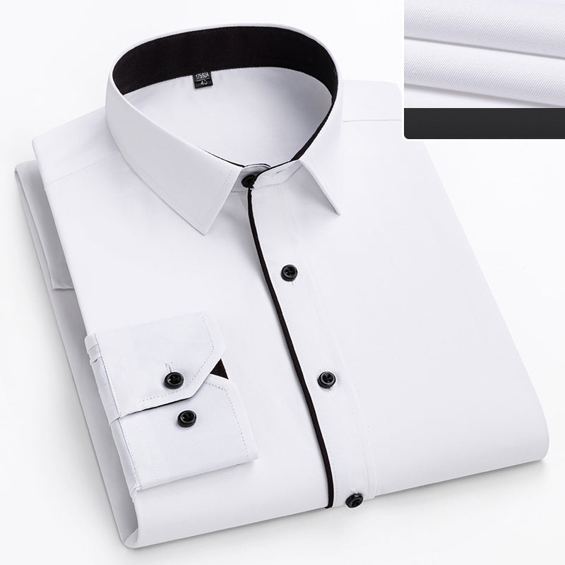 Lorenzo Vitali Dress Shirt with Contrast Details