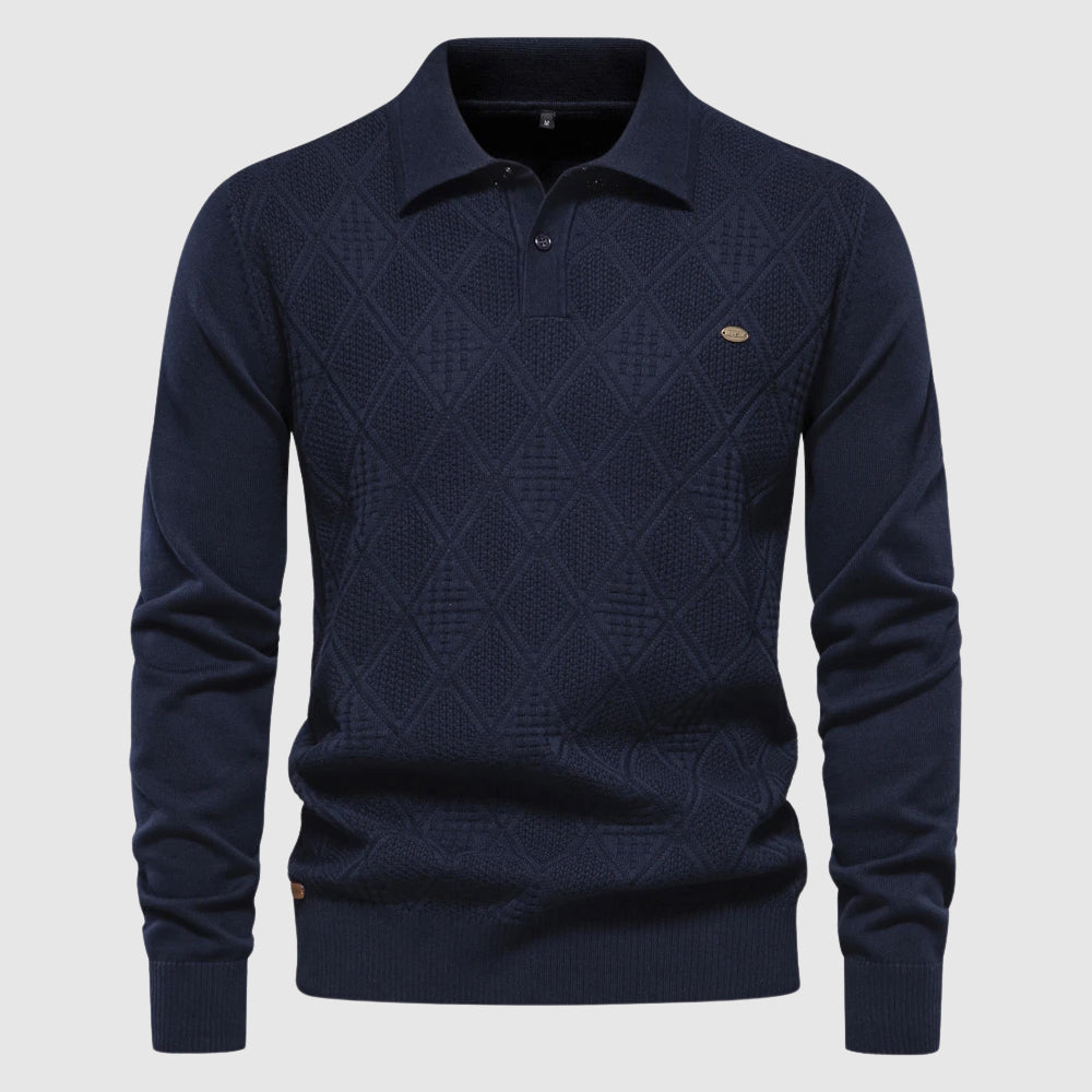 Lorenzo Vitali Knitted Polo Shirt