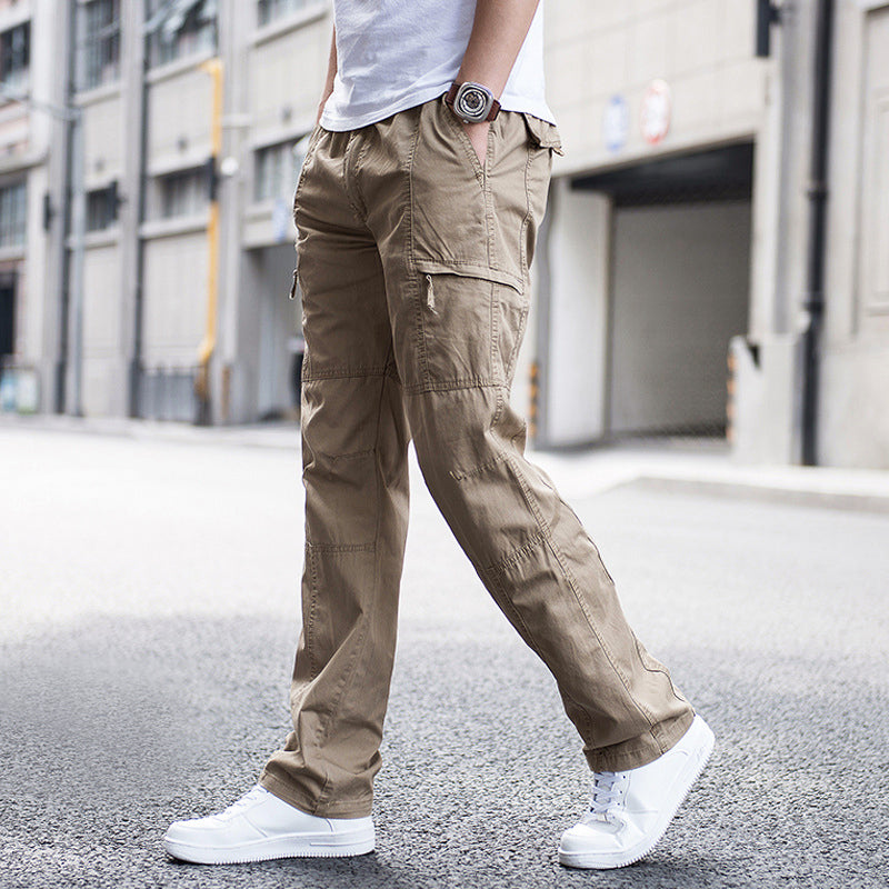 Lorenzo Vitali Lightweight Cotton Cargo Pants