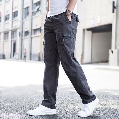 Lorenzo Vitali Lightweight Cotton Cargo Pants