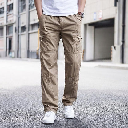 Lorenzo Vitali Lightweight Cotton Cargo Pants