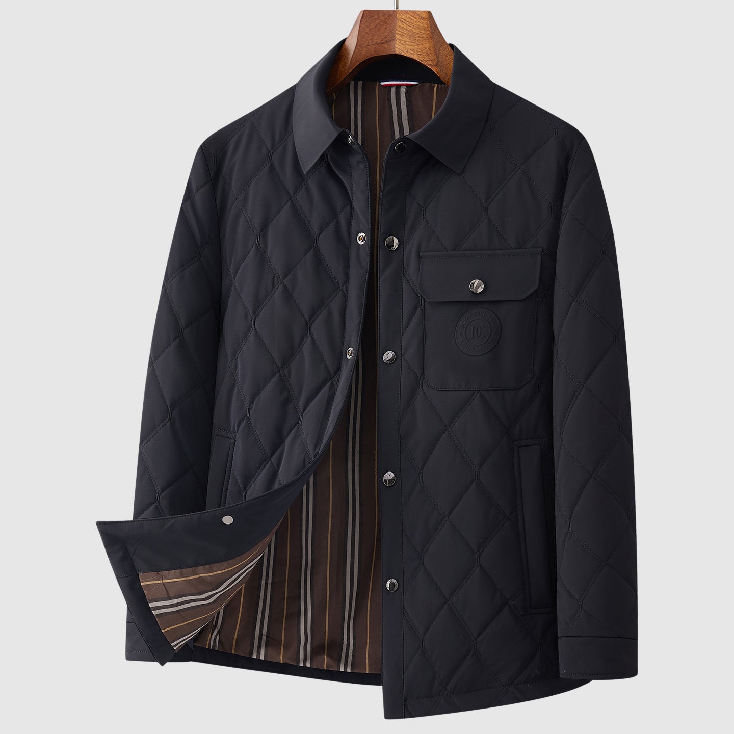 Lorenzo Vitali Mulberry Diamond Jacket