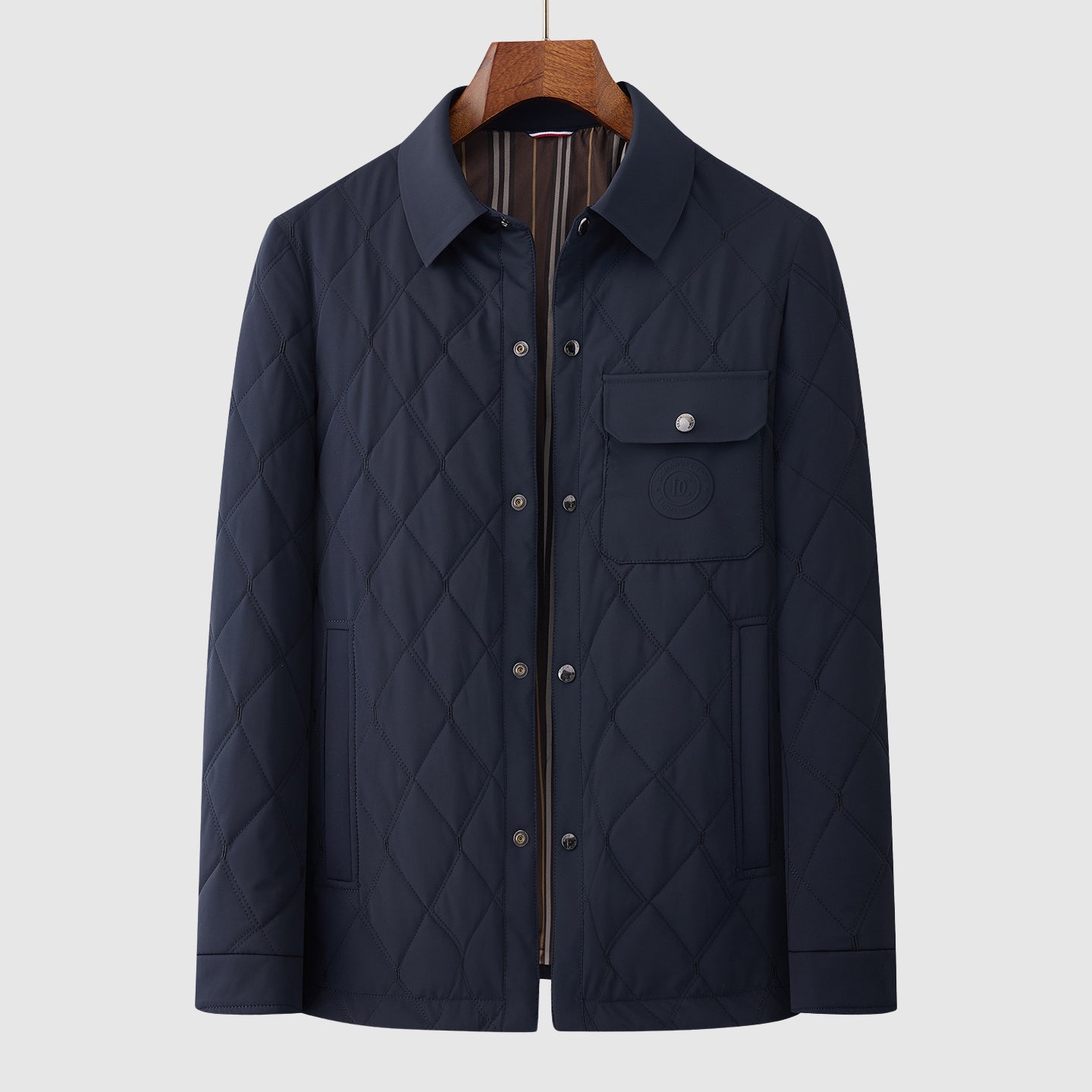 Lorenzo Vitali Mulberry Diamond Jacket