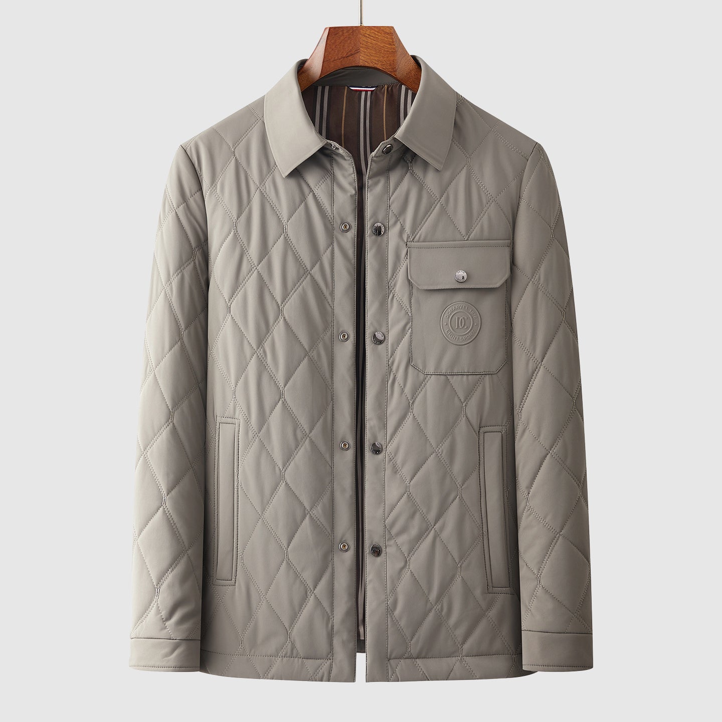 Lorenzo Vitali Mulberry Diamond Jacket