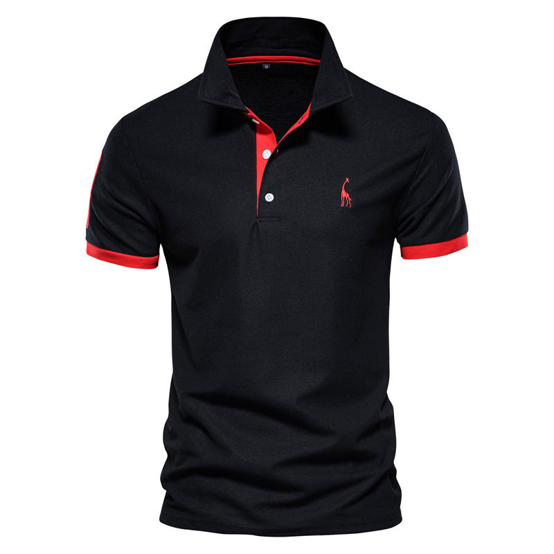 Lorenzo Vitali Polo Shirt with Contrast Detailing