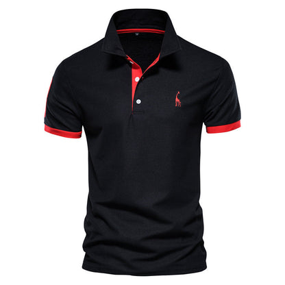 Lorenzo Vitali Polo Shirt with Contrast Detailing