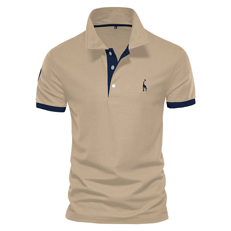 Lorenzo Vitali Polo Shirt with Contrast Detailing