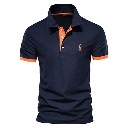 Lorenzo Vitali Polo Shirt with Contrast Detailing