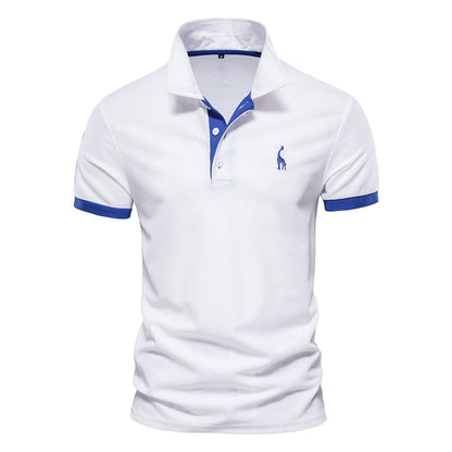 Lorenzo Vitali Polo Shirt with Contrast Detailing