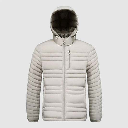 Lorenzo Vitali Quilted Jacket with Removable Hood