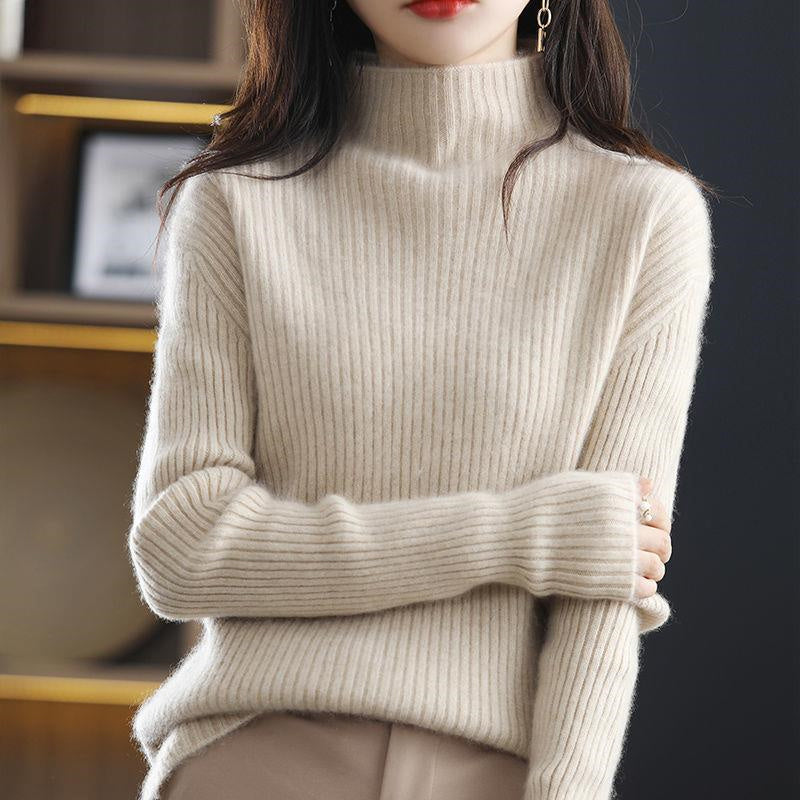 Lusso Carezza Striata Sweater by Sofia Amoretti