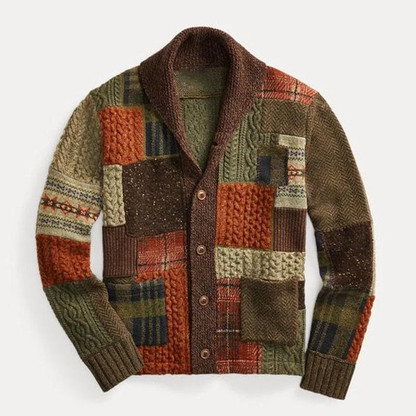 Marco Bianchi Vintage Patchwork Cardigan