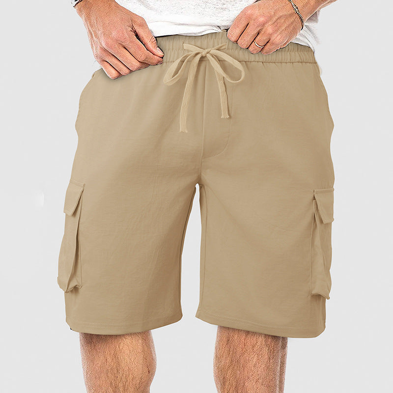 Mason - Men’s Casual Drawstring Cargo Shorts