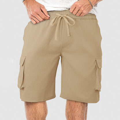 Mason - Men’s Casual Drawstring Cargo Shorts