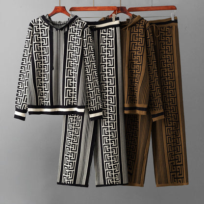 Maze Luxe Knitted 2-Piece Set