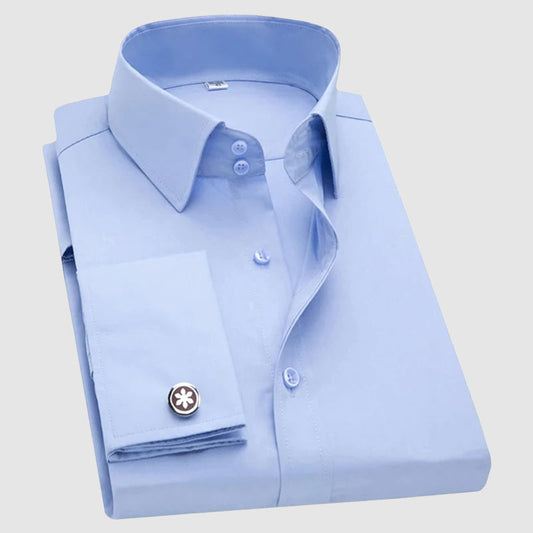 Men’s Dress Shirt with French Cuffs